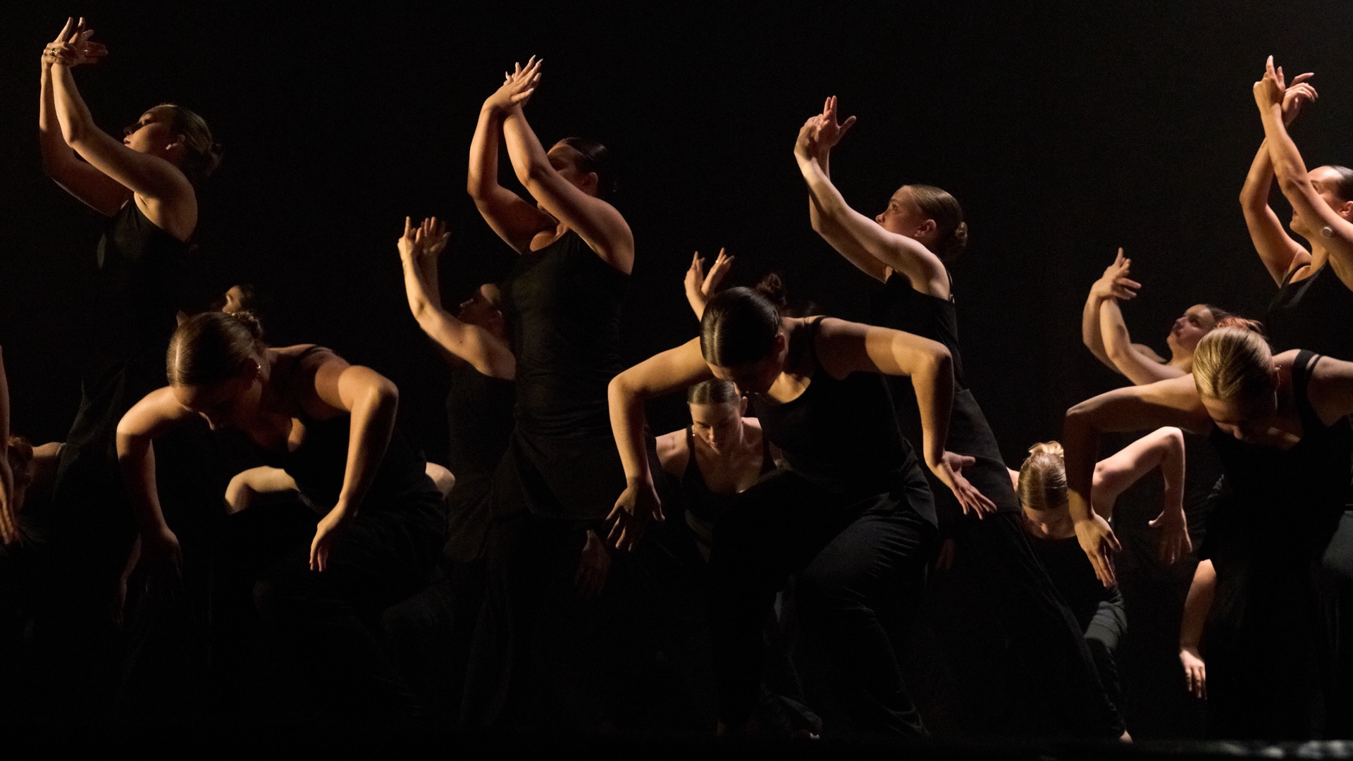 CLI Conservatory dancers performing on stage