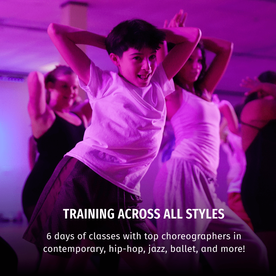 Dance on camera training